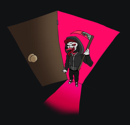 short bitch is at your doorway wyd