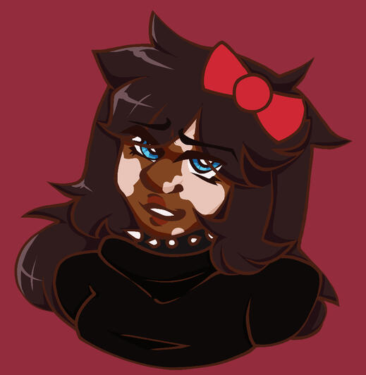 person i made in an avatar thing then drew